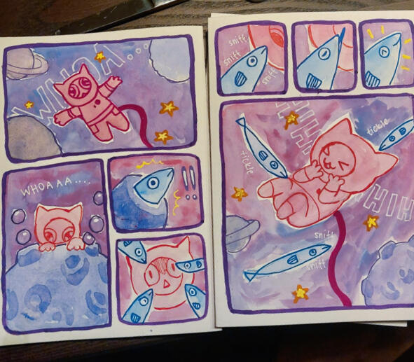 Space Kitty (mini comic)